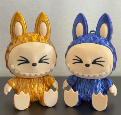 Cute labubu figurine toy version 2.0