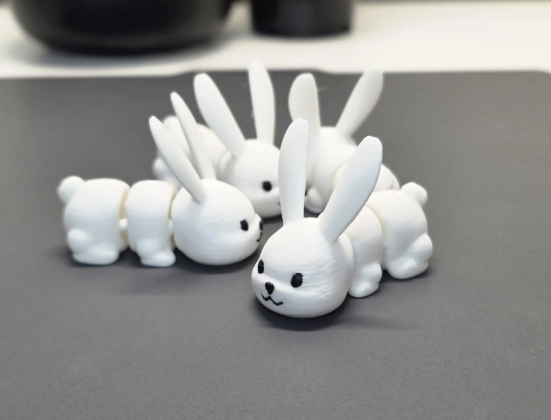 Rabbit with movable joints