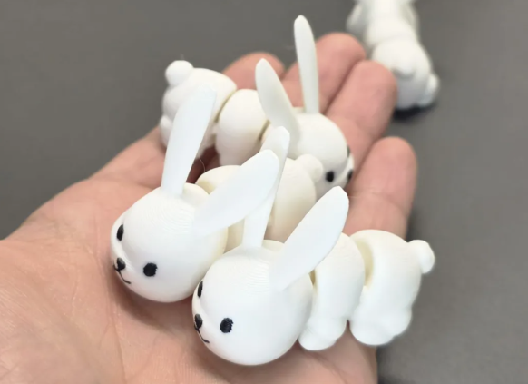 Rabbit with movable joints