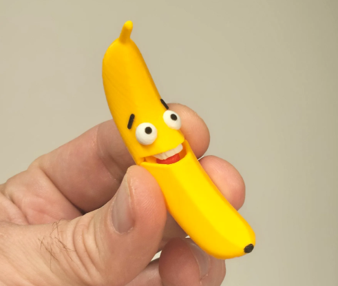 Go Bananas Unzip Keychain