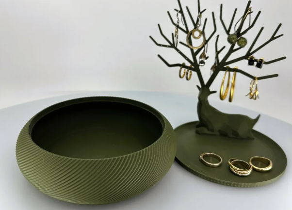 Jewelry Box V2 - Spiral Design