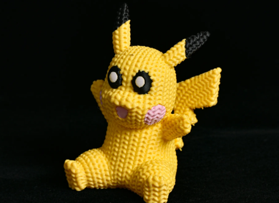 Knitting Pikachu