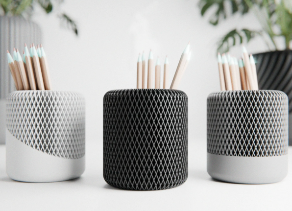 Modern Japanese Pencil Holder (3 Versions)