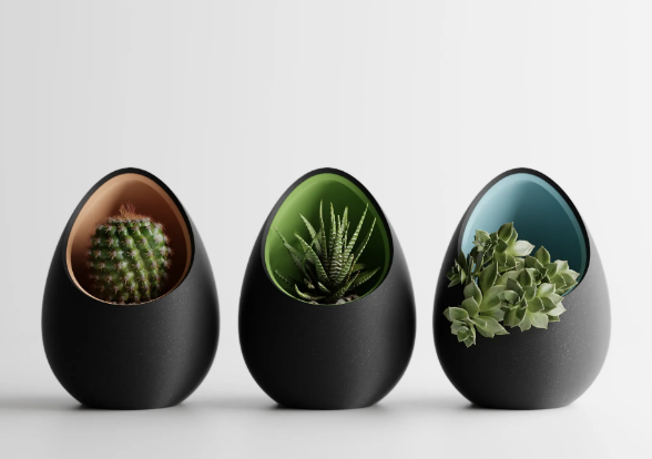 Bird's Nest Flower Pot