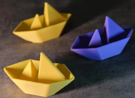 Childhood Origami Boat
