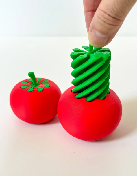 Modern vase, elegant twist flower vase