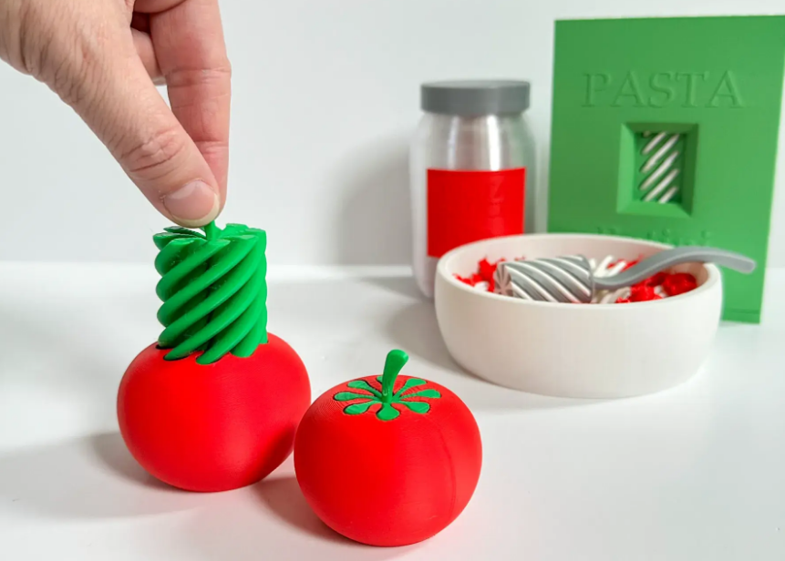 Tomato twist decompression toy