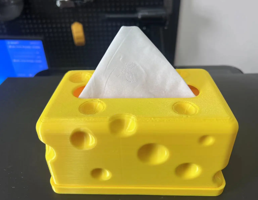 Cheese tissue box