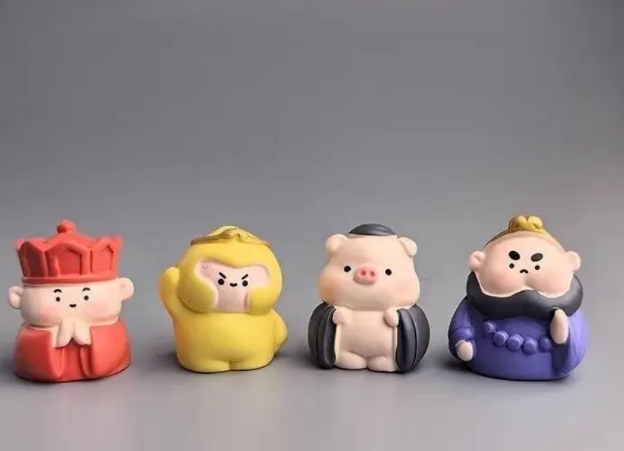 Journey to the West Tang Monk Pig Bajie Sun Wukong Sha Monk White Dragon Horse