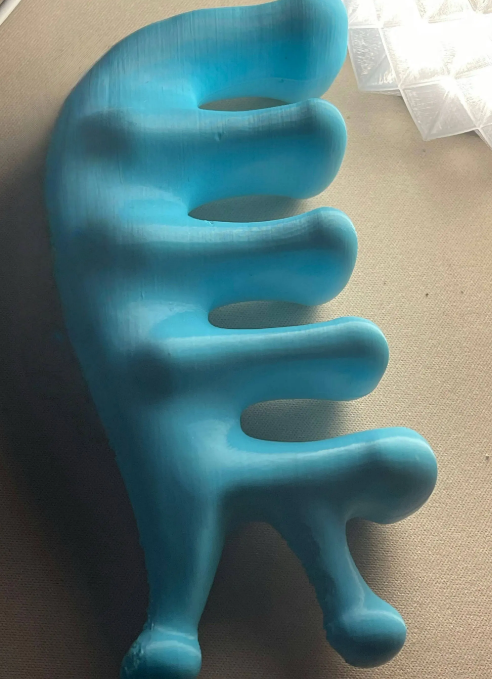 Five-finger massage comb head massage comb