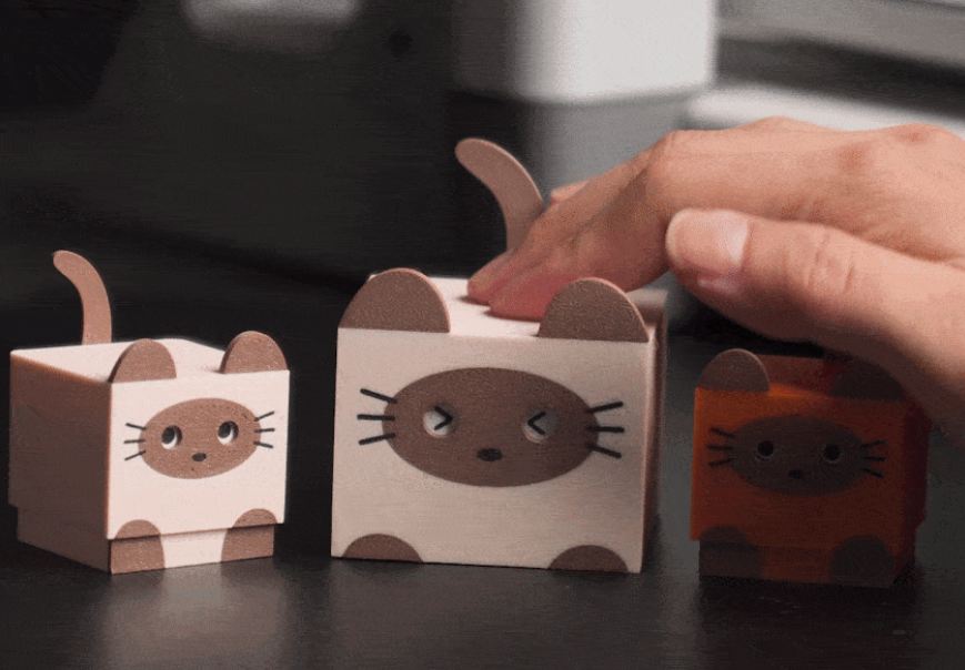 Kitten press decompression toy