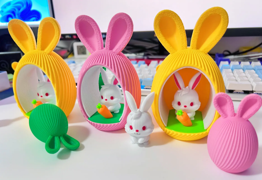 Easter eggs Easter bunny