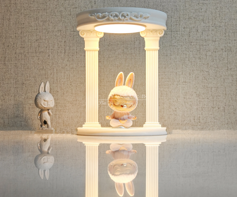 Roman style refrigerator magnetic night light