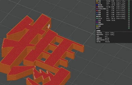 Tail material: "cow and horse" package, 10 minutes fast printing, novice friendly