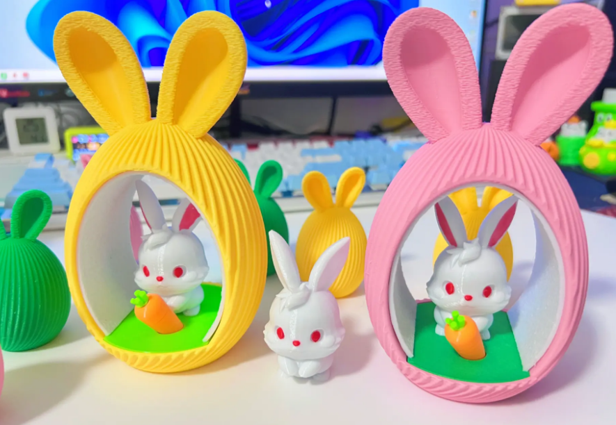 Easter eggs Easter bunny