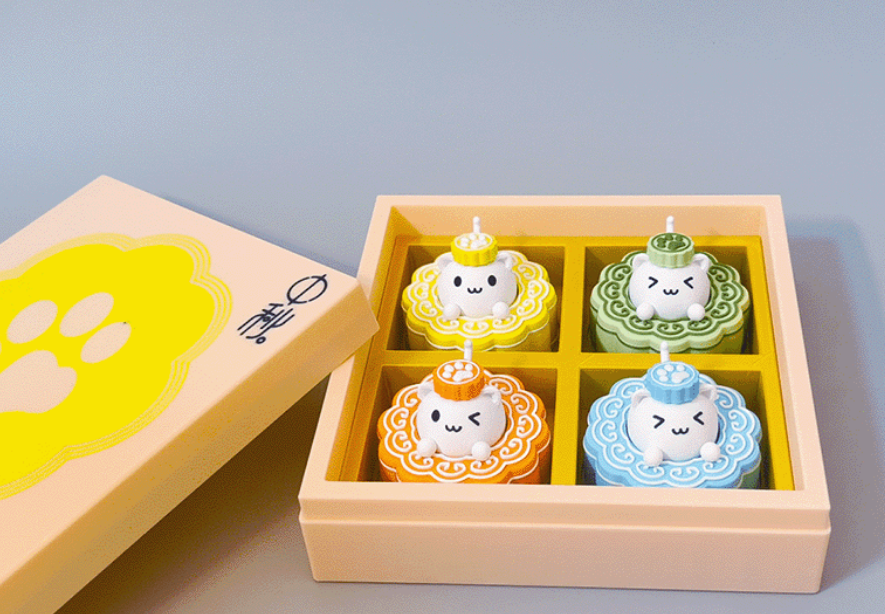 Mid-Autumn Festival Mooncake Cat Gift Box