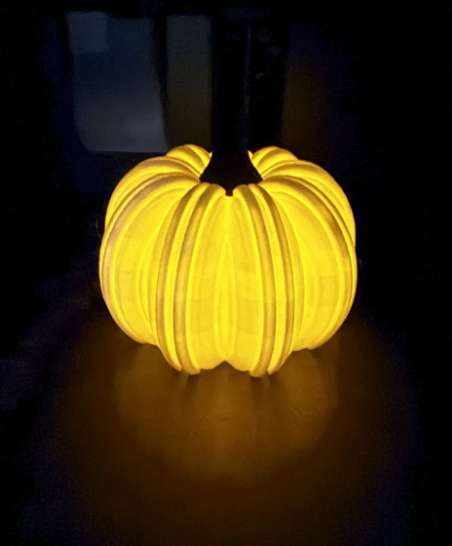 Elegant pumpkin decoration