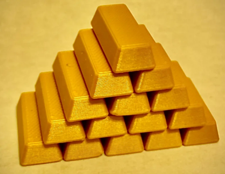 Mini gold bars