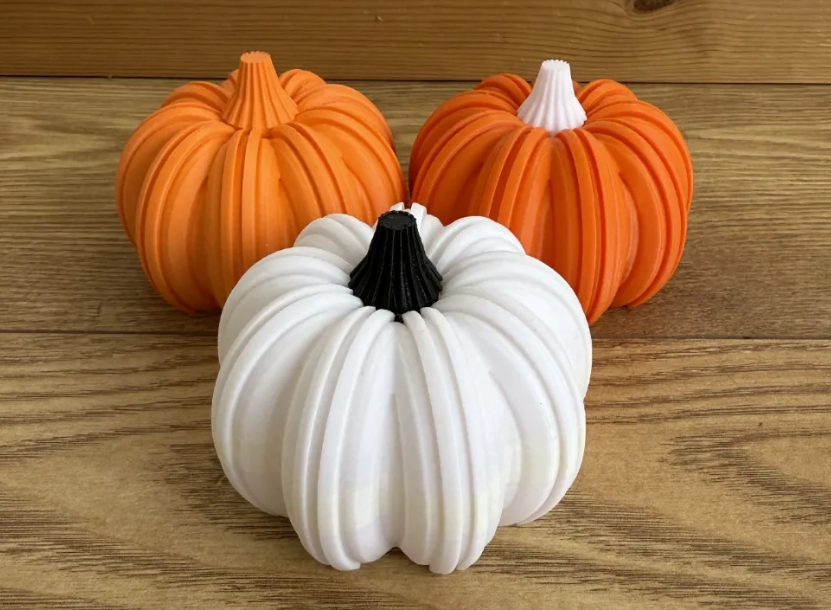 Elegant pumpkin decoration