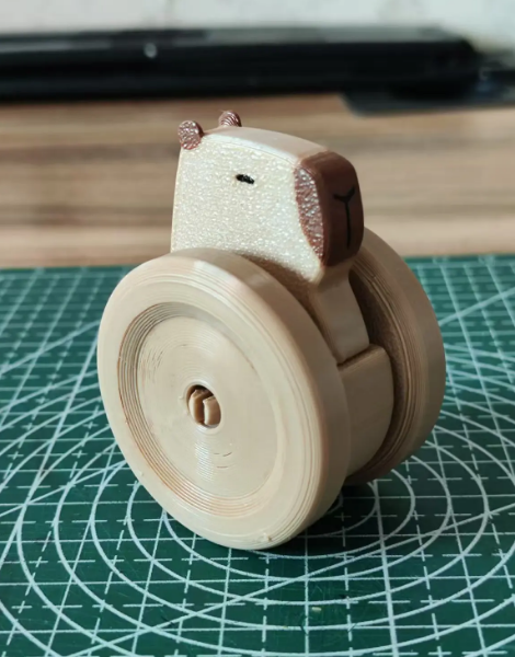 Capybara Roller Tumbler