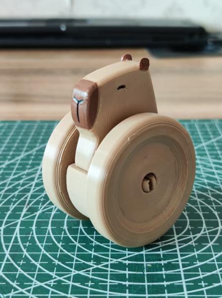Capybara Roller Tumbler