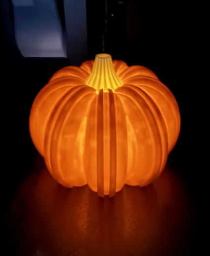 Elegant pumpkin decoration