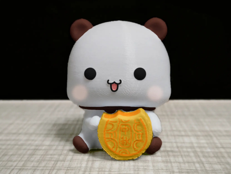 Couple Bear-eat_moon_cake_Yier