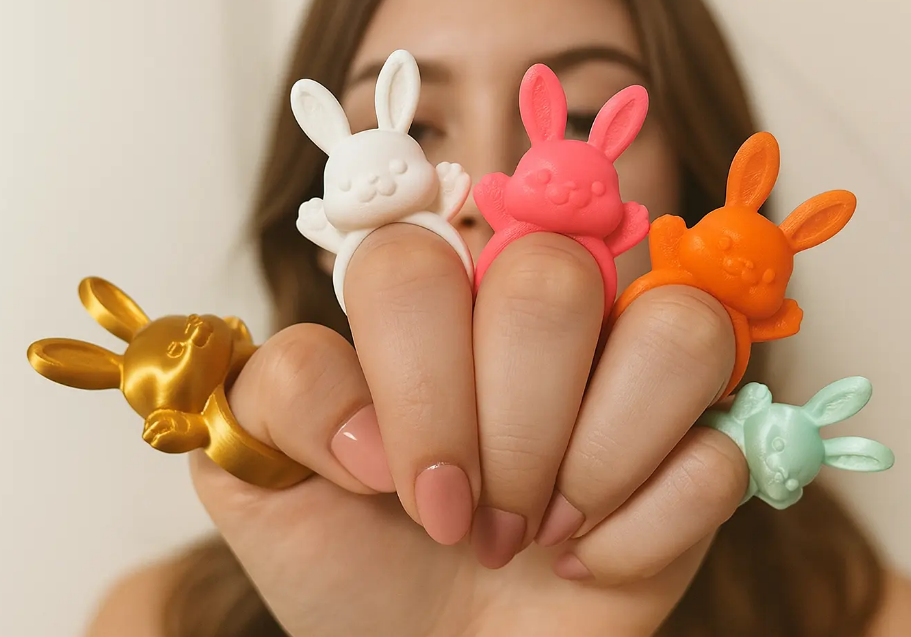 Mid-Autumn Festival Lucky Rabbit Ring