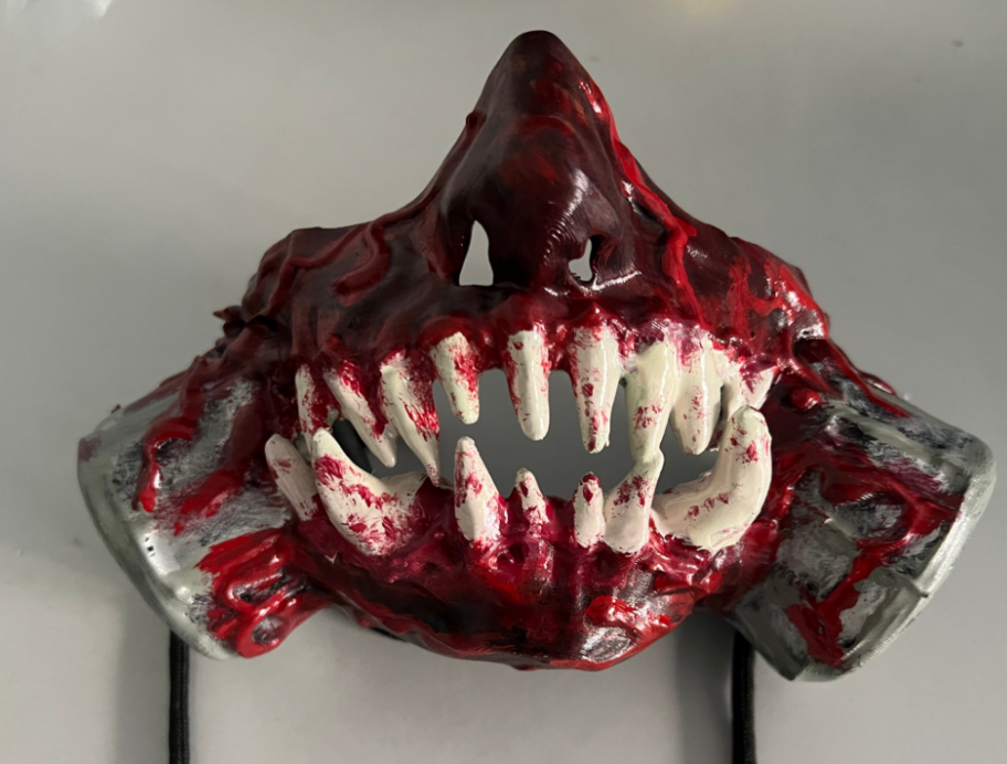 Cute skull sweet cute scar face