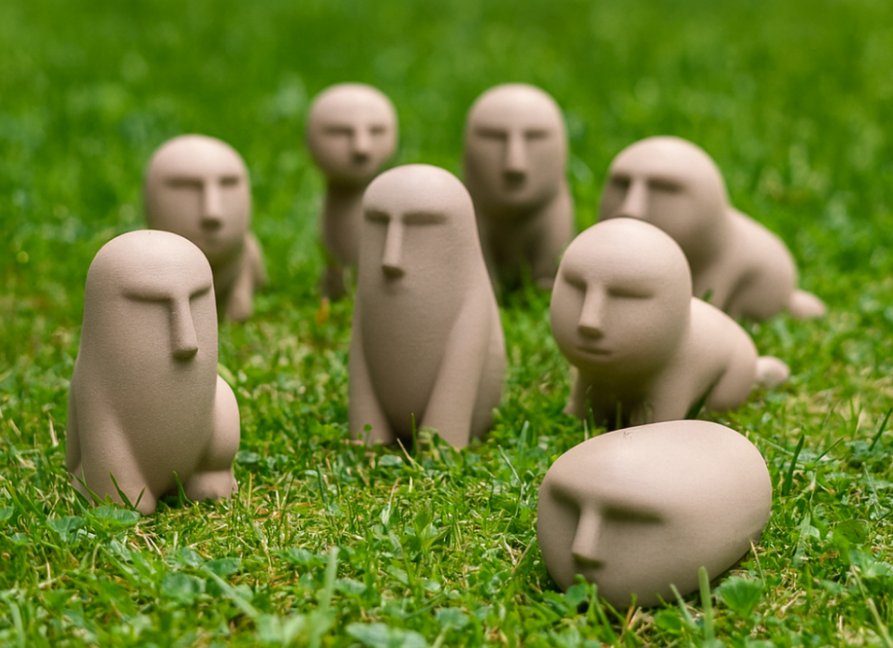 Miniature Zen Sculpture