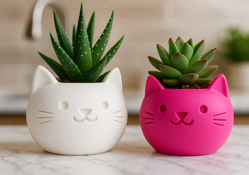 Cat vase