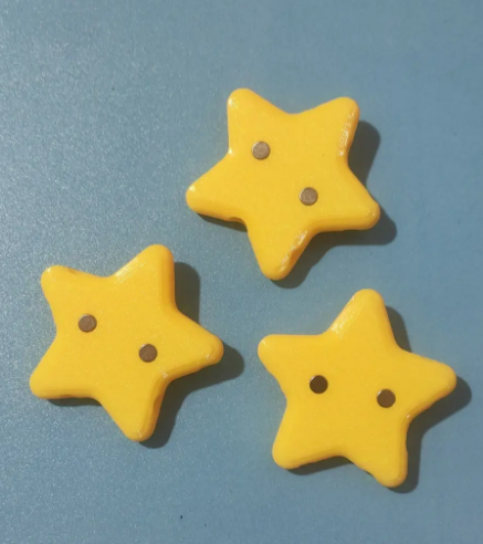 Cheese Star Fridge Magnet