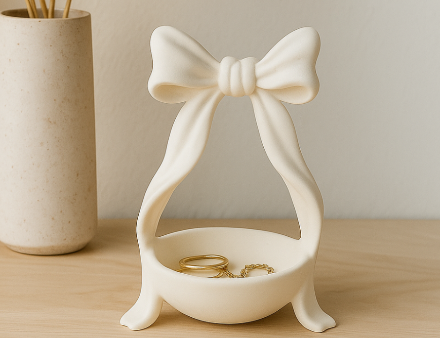 Charming Bow Storage Tray