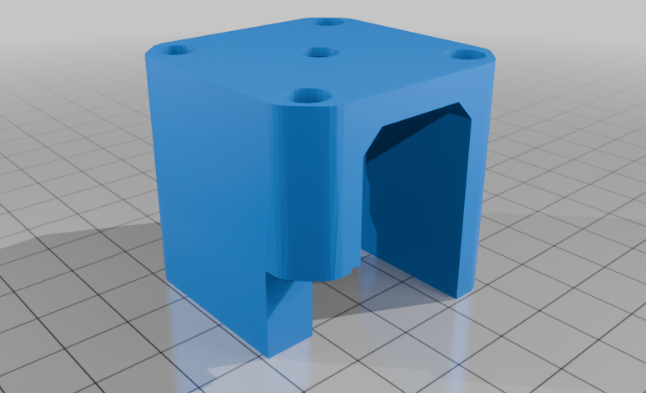Ender 6 Y Axis Motor Shaft Support with usable tensioner