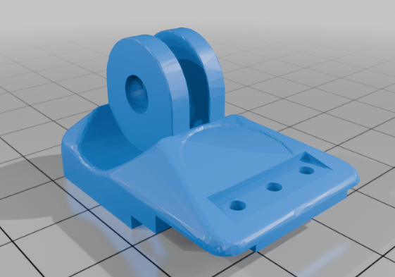 mokuku back gopro mount