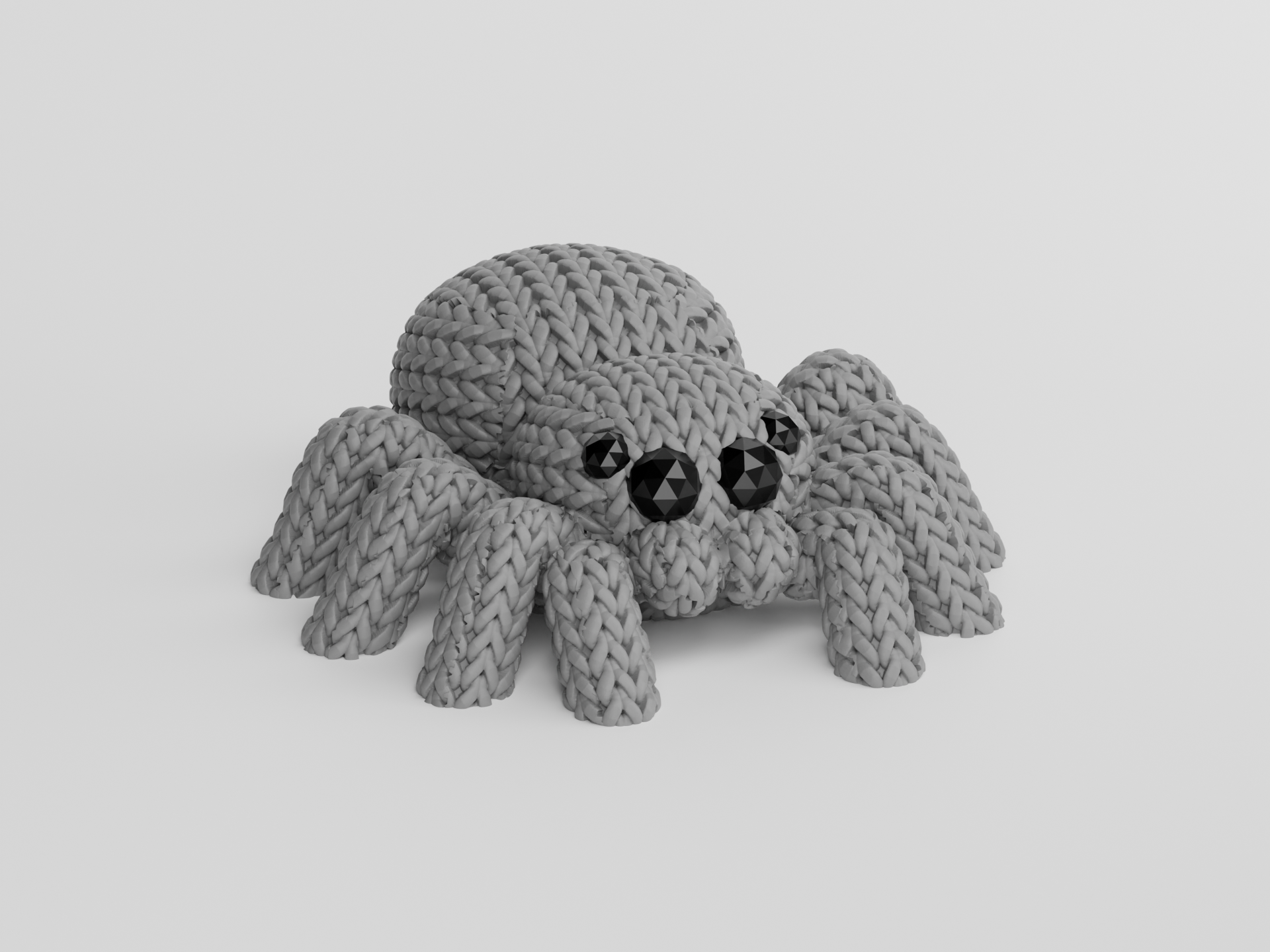 Knitted Spider