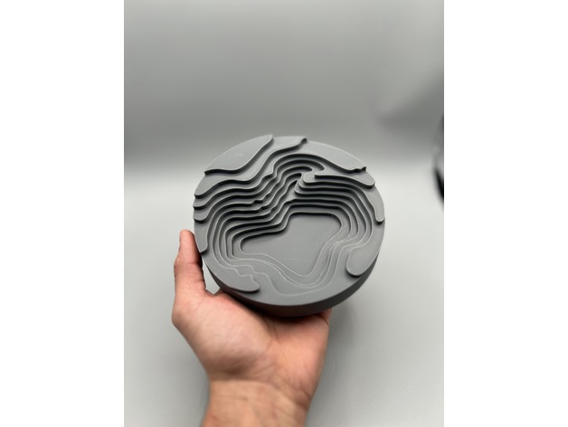 Topographic Catch All Tray