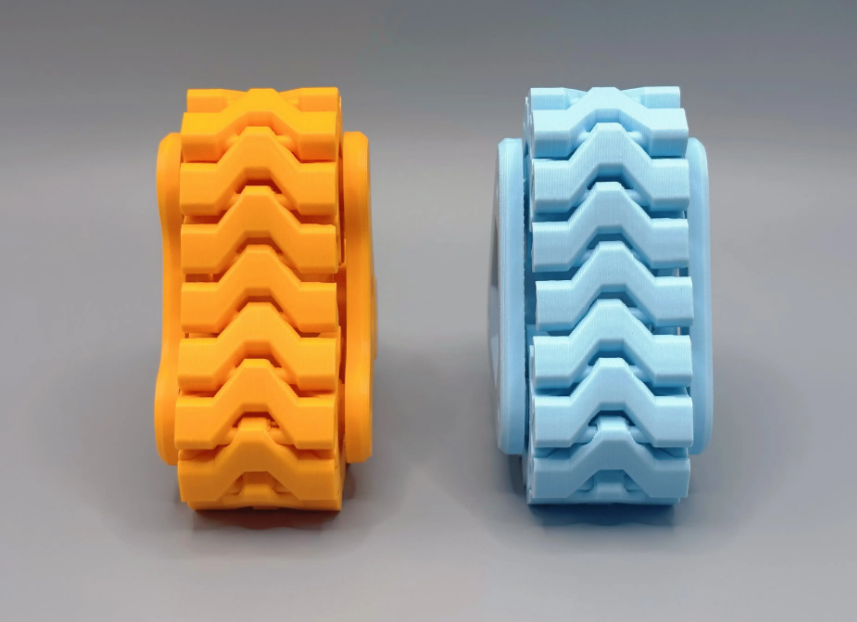 Active track decompression toy