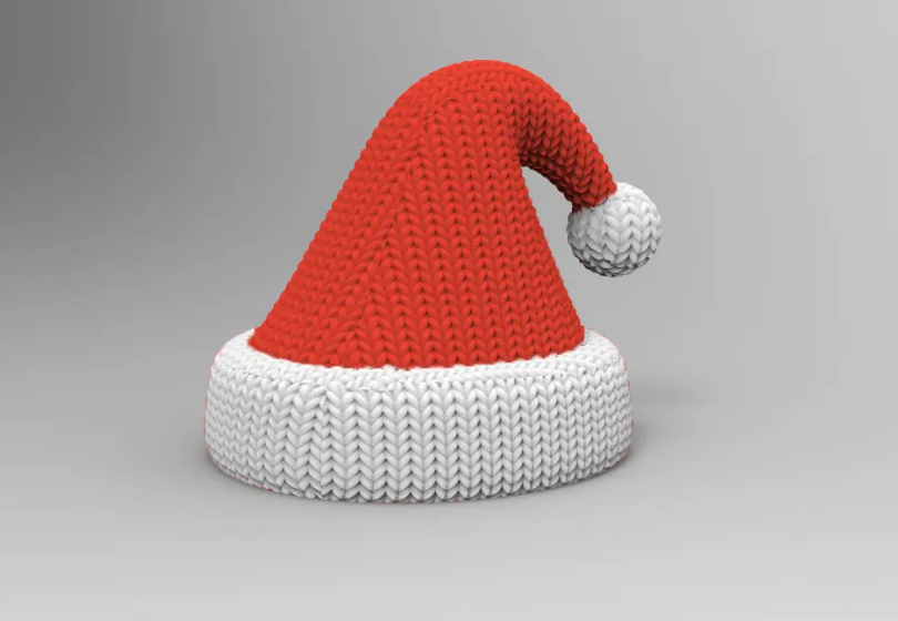 Knitted Christmas Hat