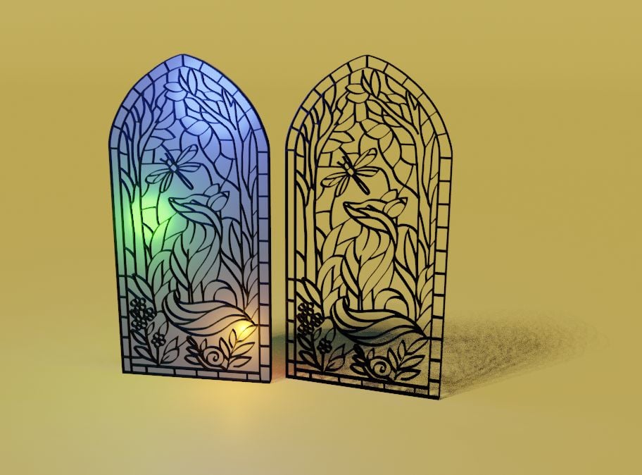 Avatar Fox Snail and Butterfly