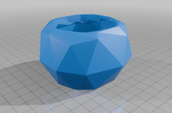 Low-Poly Small Flower Pot