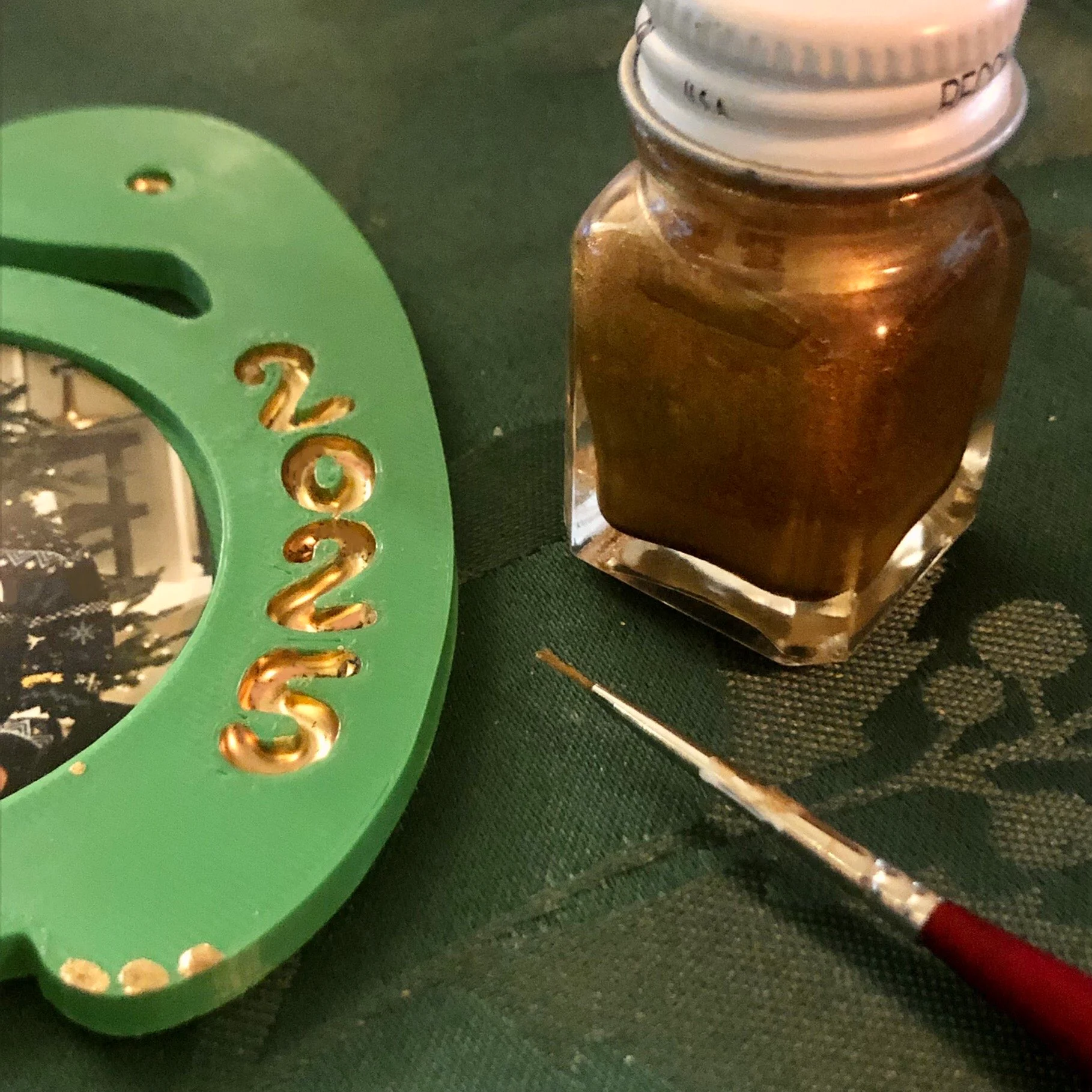 Dino Themed Photo Ornaments