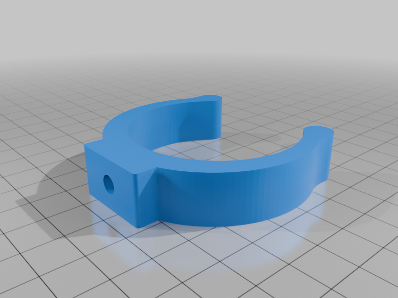 Custom pipe clip holder - from 10 mm to 300 mm