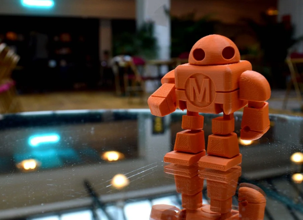 Maker Faire Robot Action Figure