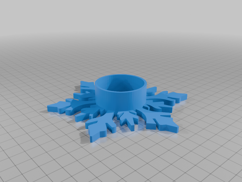 Elegant Christmas Candle Holder