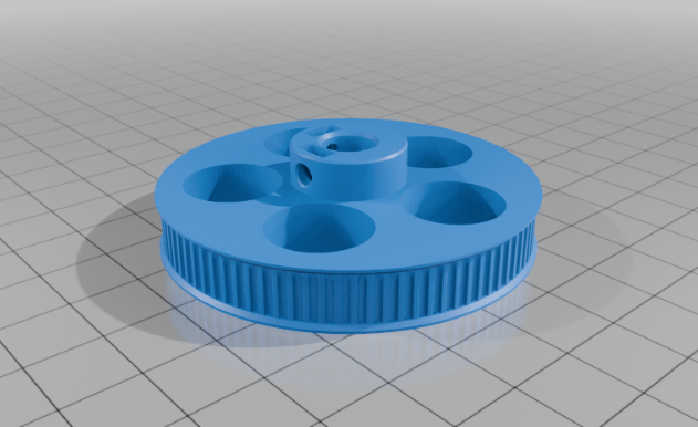 90t gt2 pulley for 8mm rod ultralow transmission belted z