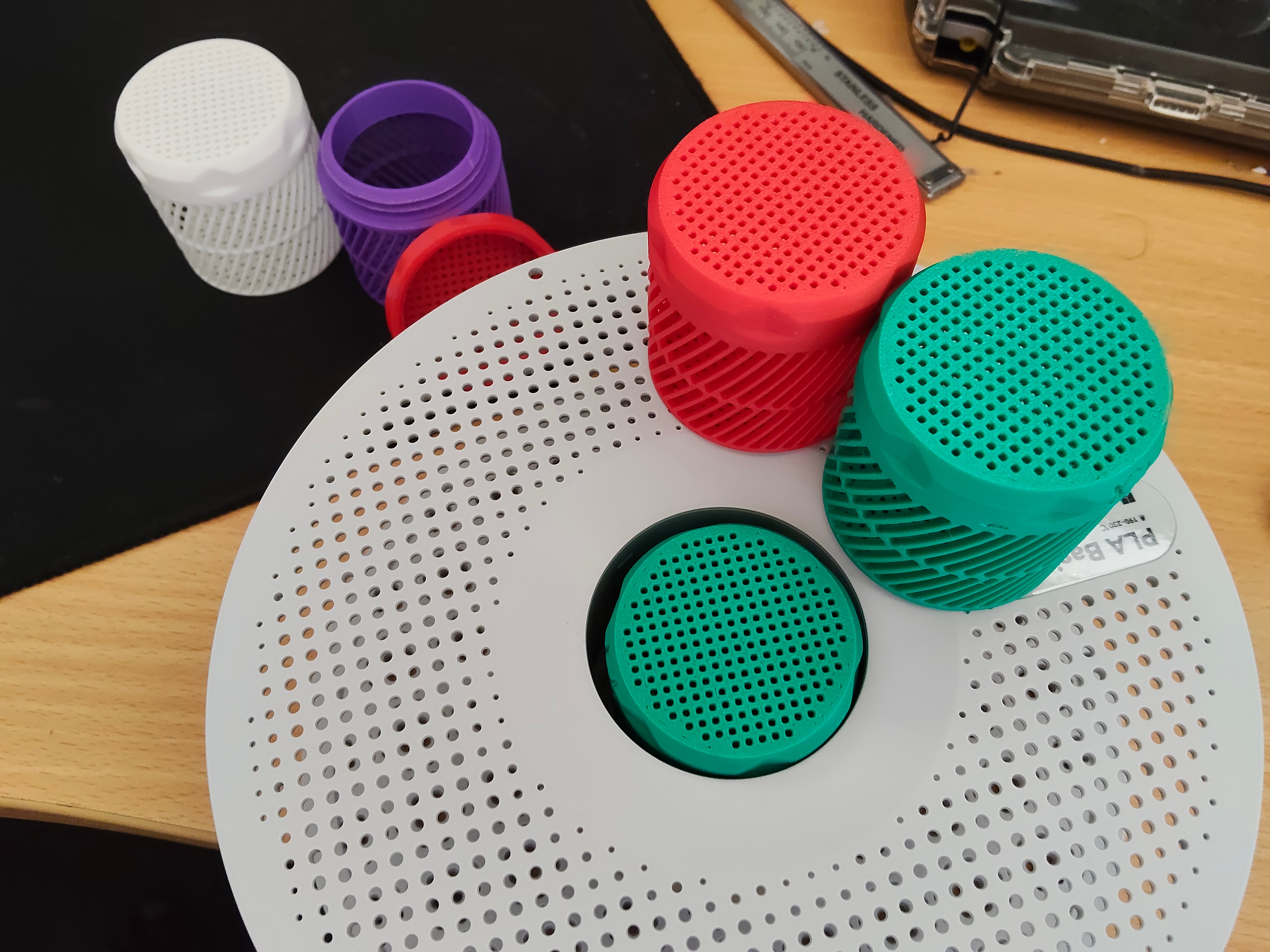 Silica Gel Container - Inside Spool