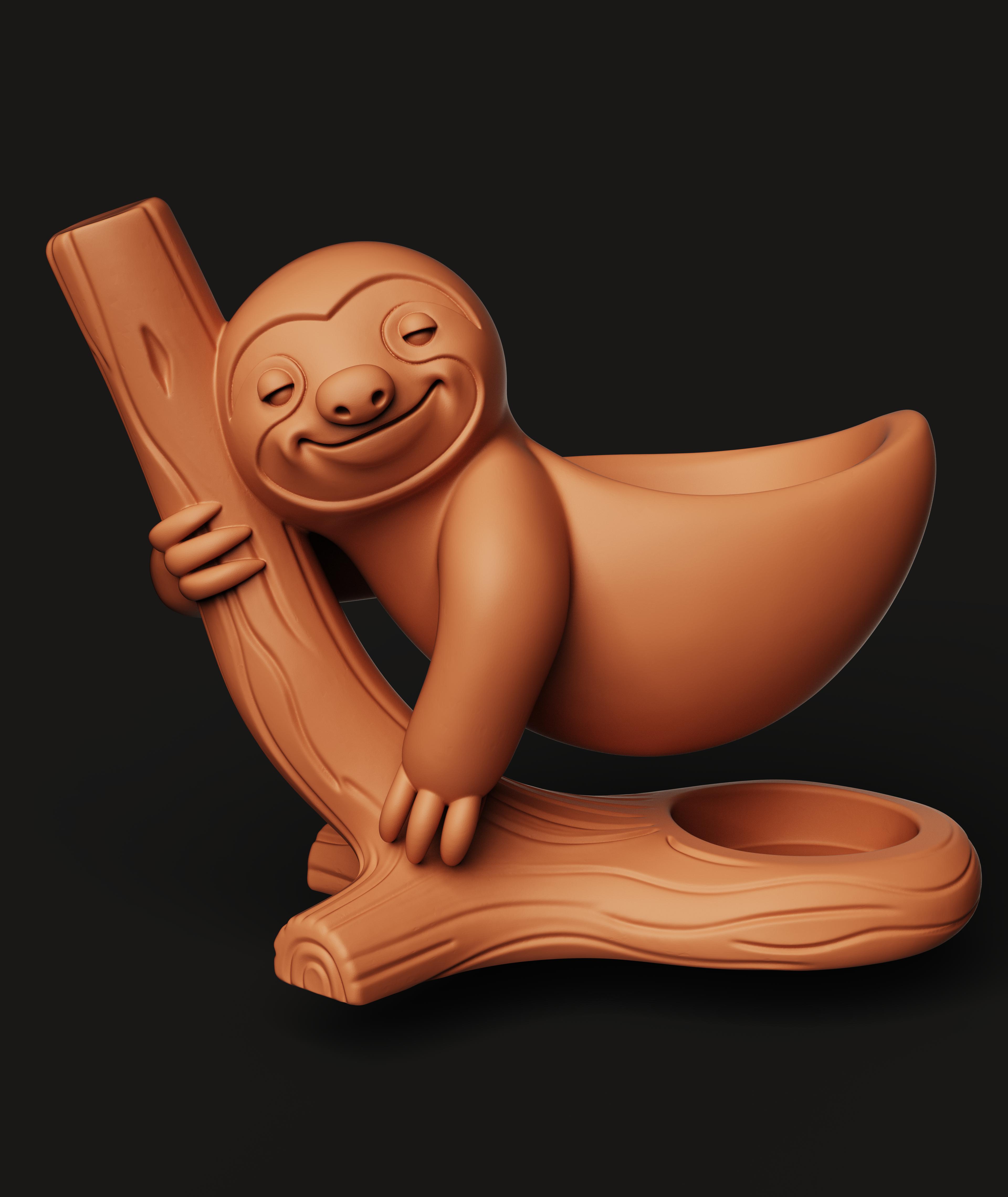 Sloth Hanging Planter