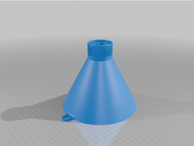 Funnel for 5qt oil bottle