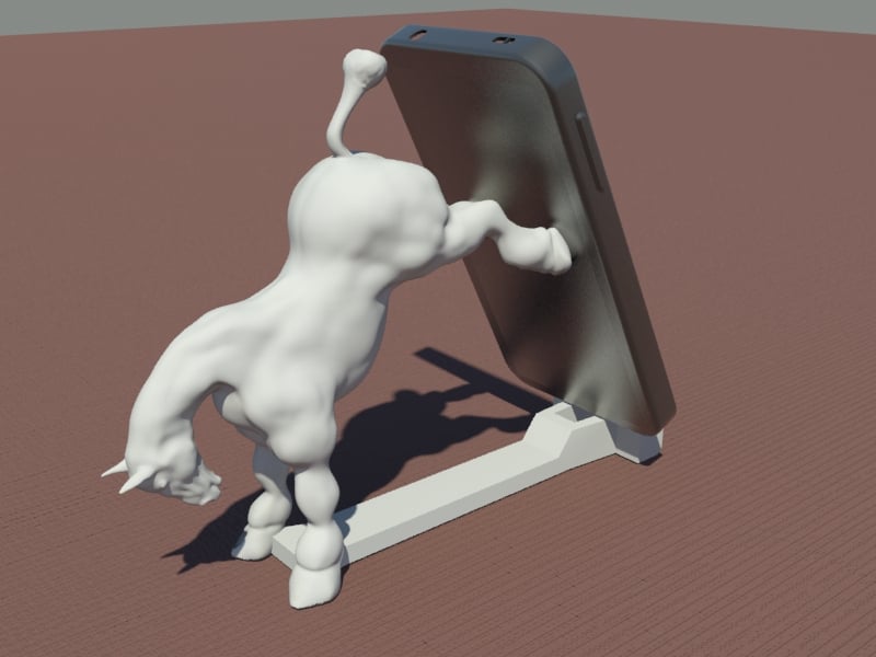 horse cell phone stand